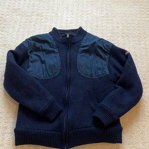 Beretta fleece sweater jacket zip up